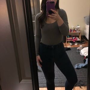 High waisted jeggings